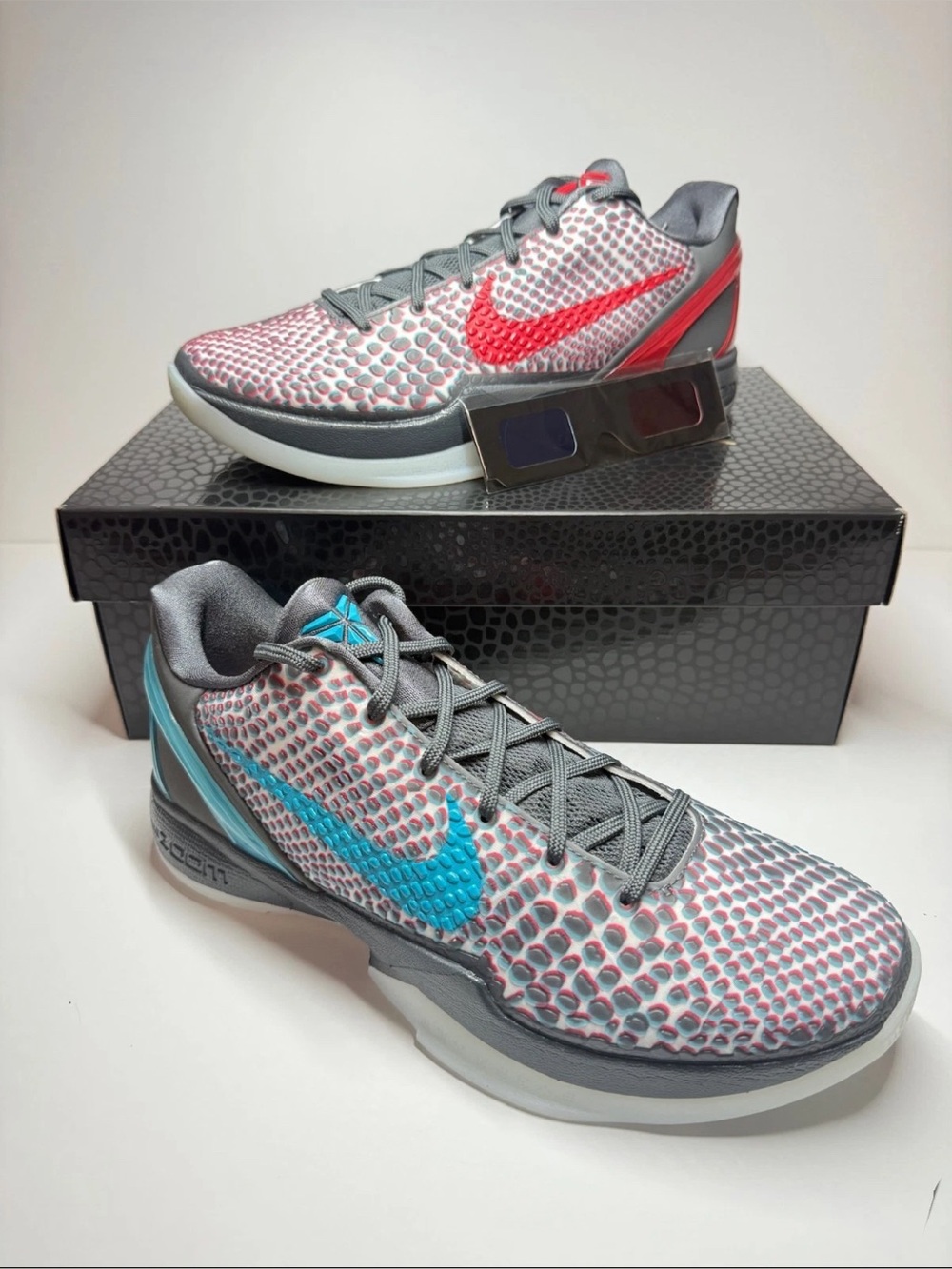 Nike Kobe 6 Protro “3D All-Star Hollywood” IQ3902-002 Size  12
